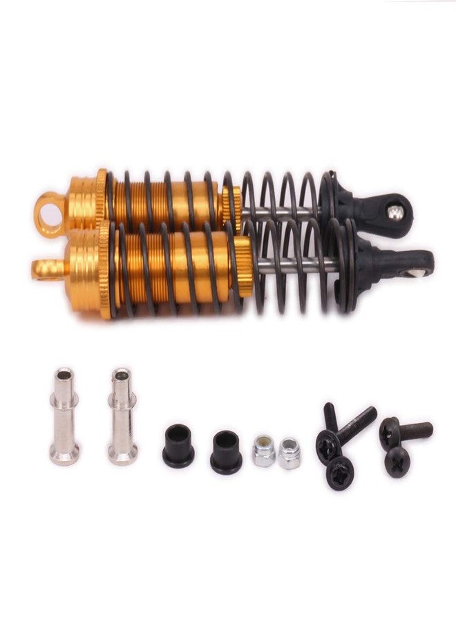 HobbyCrawler Aluminum Shock Absorber Damper 122mm Oil Filled Adjustable for 1/8 Buggy Truck HPI HSP Losi Axial Tamiya RC Car Upgraded Hop-Up Parts(yellow) - Image 2